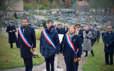 Cérémonie de commémorations des victimes des guerres mondiales – Journée de deuil allemand
