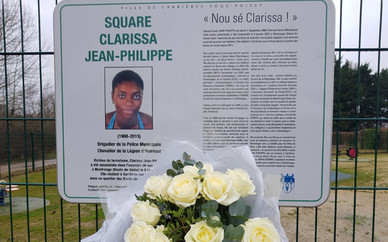 Carrières-sous-Poissy : Cérémonie d’hommage à Clarissa Jean-Philippe