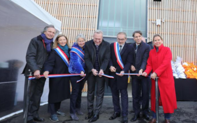 Inauguration du forage Albien à Saint-Germain-en-Laye