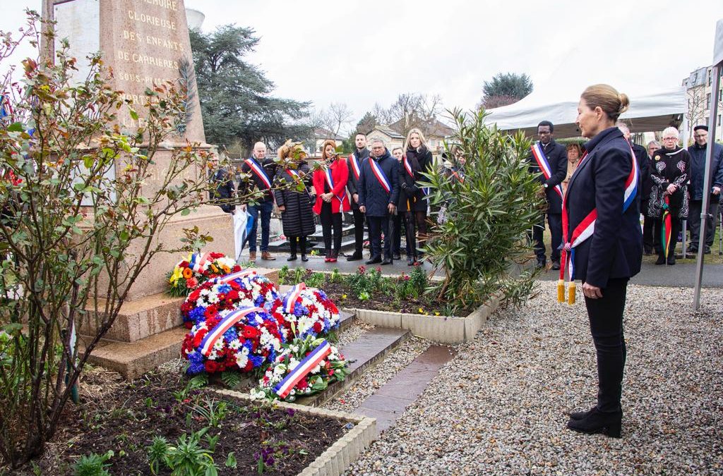 19 mars – Cérémonie d’hommage national aux morts pour la France